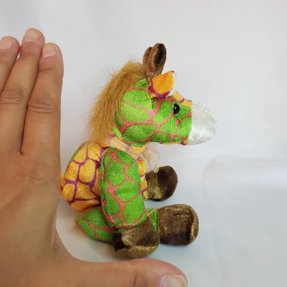Vintage Kellytoy Giraffe Jewel-Tone Treasures Plush Toy Giraffe‎ 6